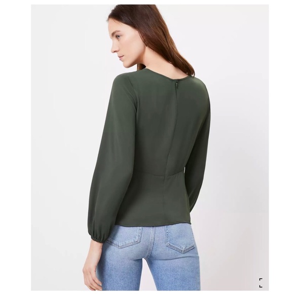 LOFT Peplum Blouse - Picture 2 of 3